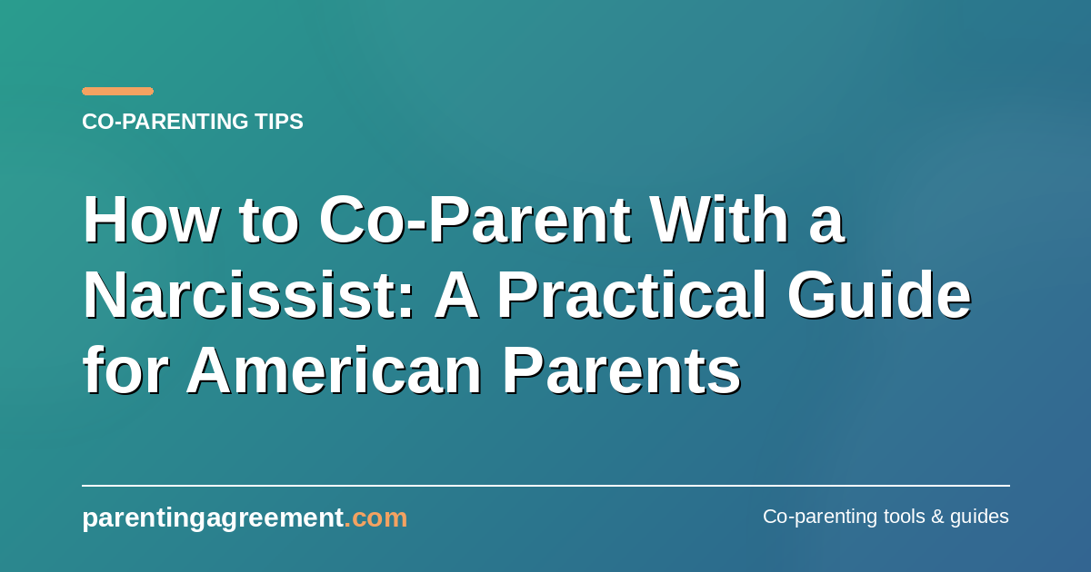 Co-Parenting With a Difficult Ex: A Practical Guide for UK Parents