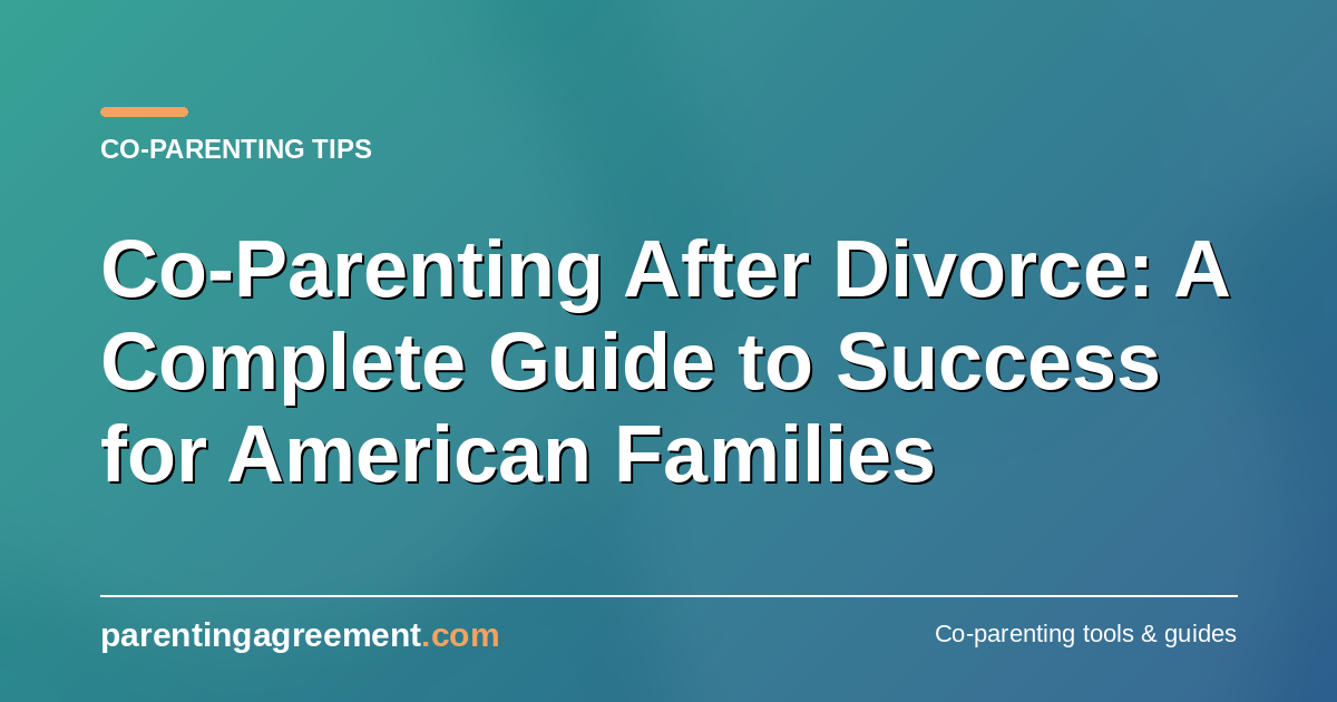 A Practical Guide to Co-Parenting After Separation in the UK