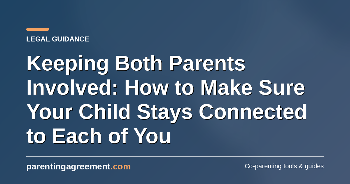 Contact Arrangements in the UK: What Non-Resident Parents Need to Know